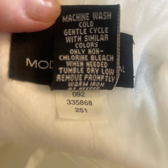 Moda | Maxi puff hem milkmaid bodice corset back dress. Size Medium. 100% cotton - Picture 7 of 8